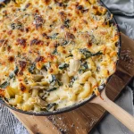 Spinach Artichoke Mac and Cheese