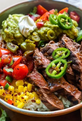 Steak And Rice Bowls
