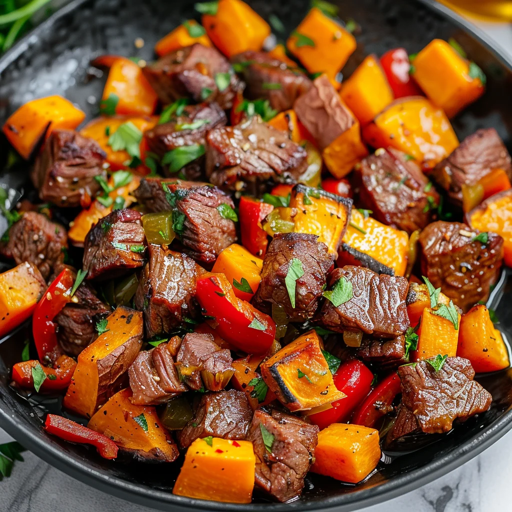 Steak Bites with Sweet Potatoes and Peppers: An Incredible Ultimate Recipe