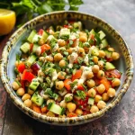 Tahini Lemon Chickpea Salad: A Refreshing Delight!