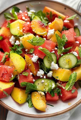 The Peach Watermelon Salad That Tastes Like Summer