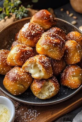 10 Minute Fluffy Air Fryer Pretzel Bites