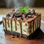Andes Mint Cheesecake