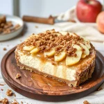 Apple Crumble Cheesecake
