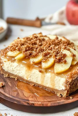 Apple Crumble Cheesecake