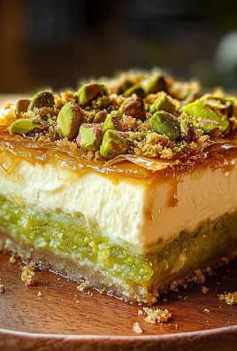 Baklava Pistachio Cheesecake