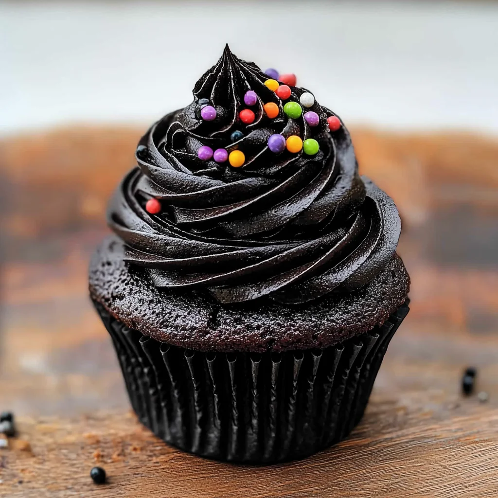 Black Velvet Cupcakes