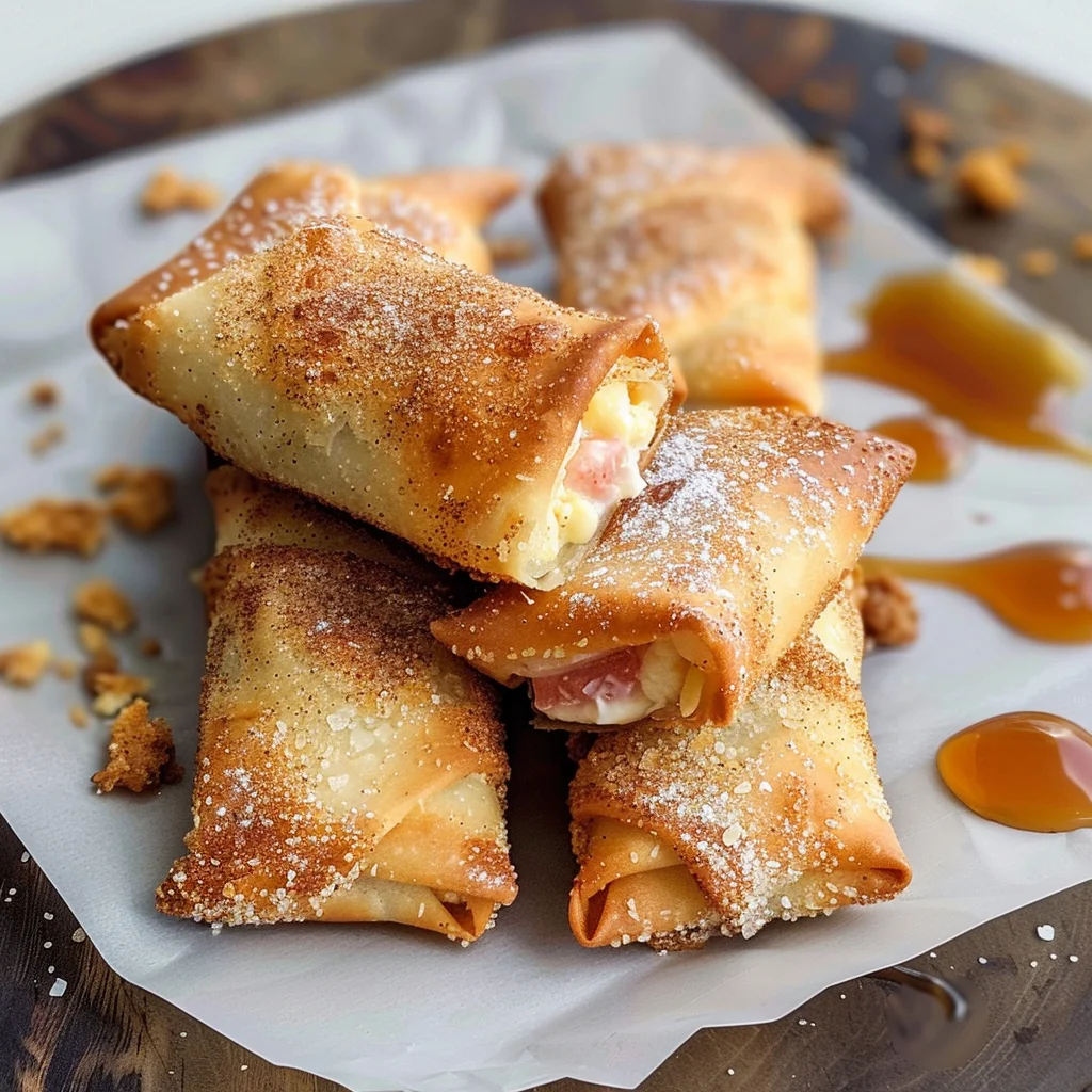 Cheesecake Egg Rolls