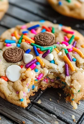Chewy Birthday Cake Cookies