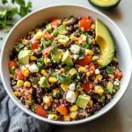 Chili-Lime Quinoa Black Bean Salad with Corn