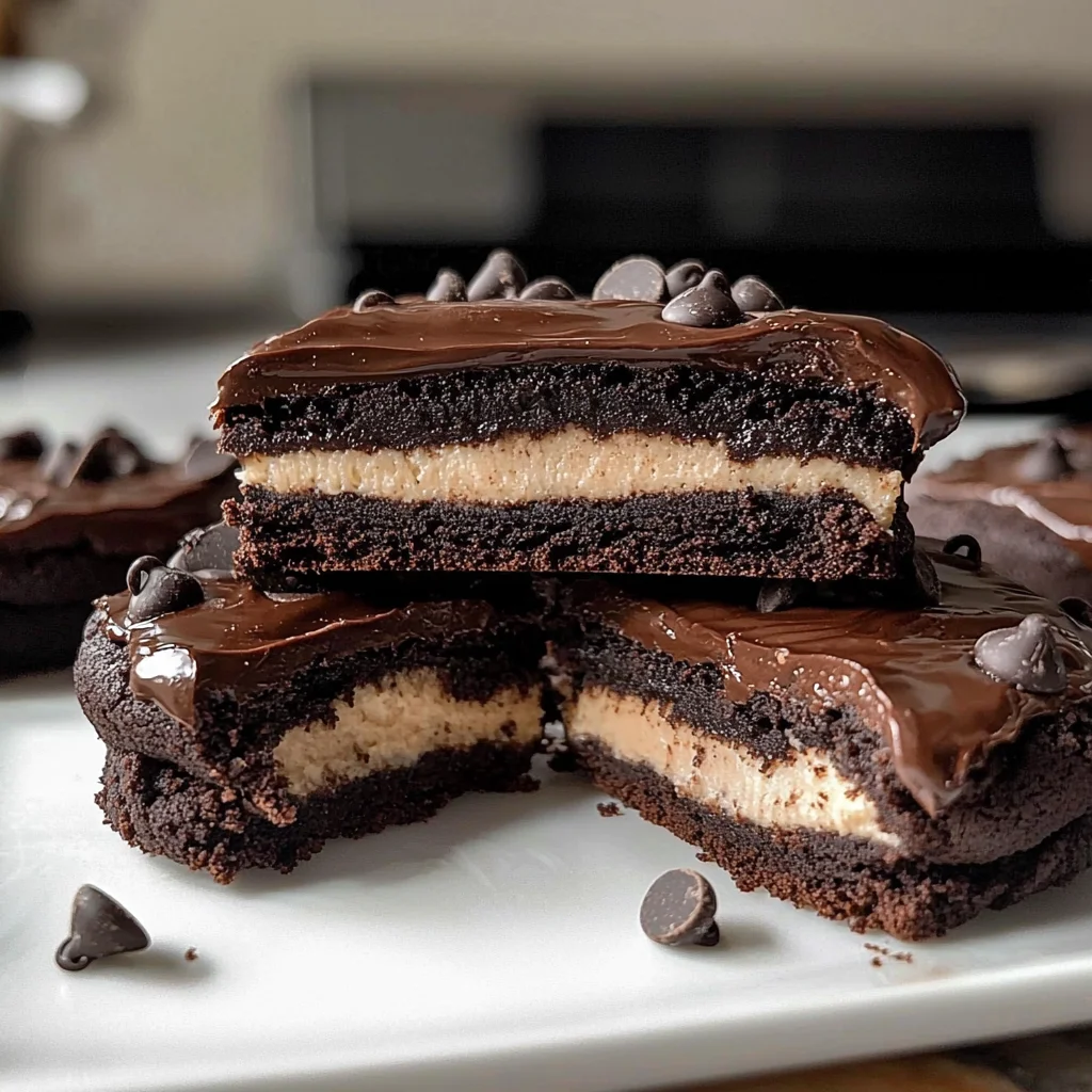 Chocolate Cheesecake Cookies