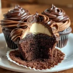 Chocolate Coffee Cream Cupcakes Recipe You'll Love