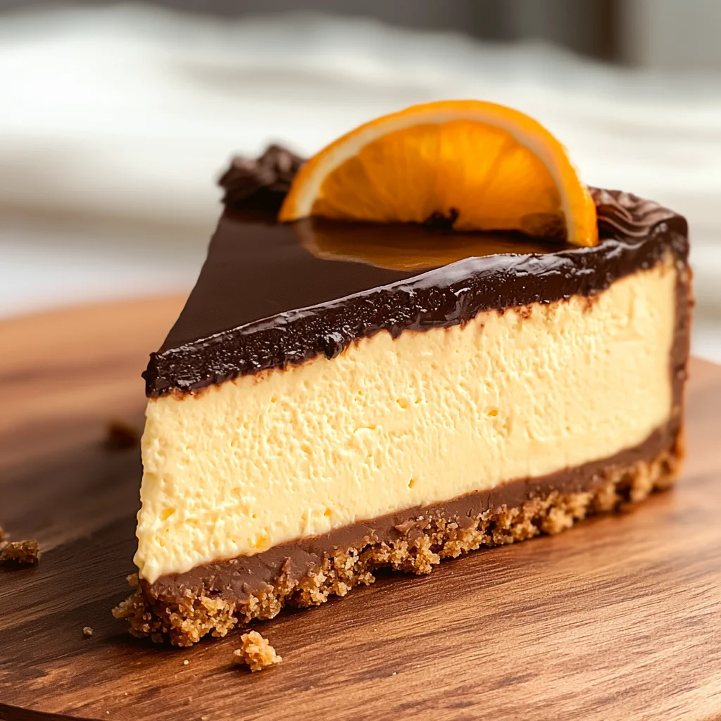 Chocolate Orange Cheesecake