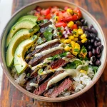 Cilantro Lime Steak Bowls