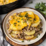 Crockpot Hamburger Potato Casserole