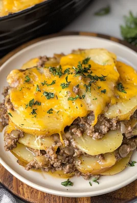 Crockpot Hamburger Potato Casserole