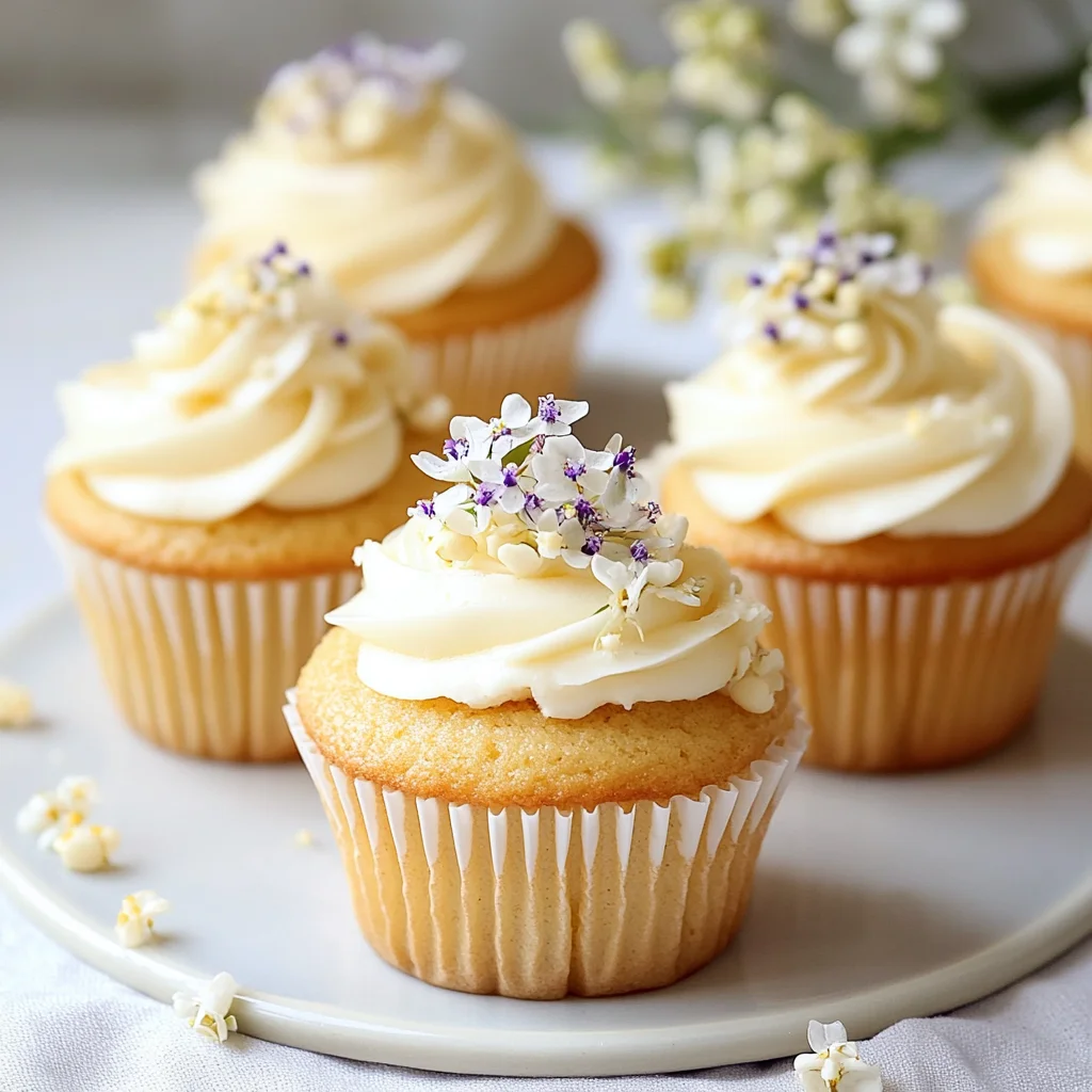 Elderflower Cupcakes