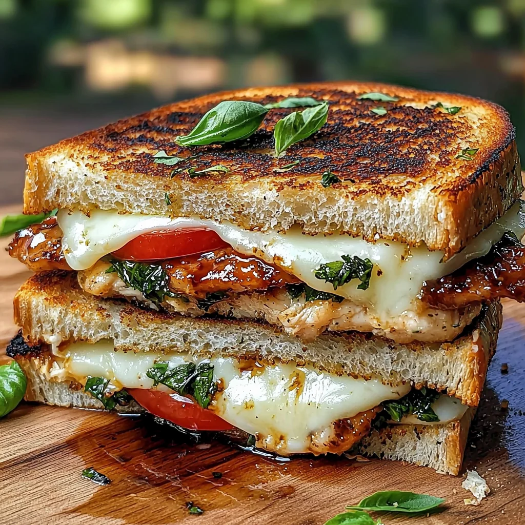 Grilled Balsamic Vinaigrette Sandwich Melt: A Flavorful Delight
