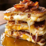 Grilled Cheese Pancakes