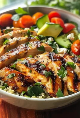 Grilled Chicken Quinoa Bowls