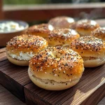 High-Protein Bagel Bites