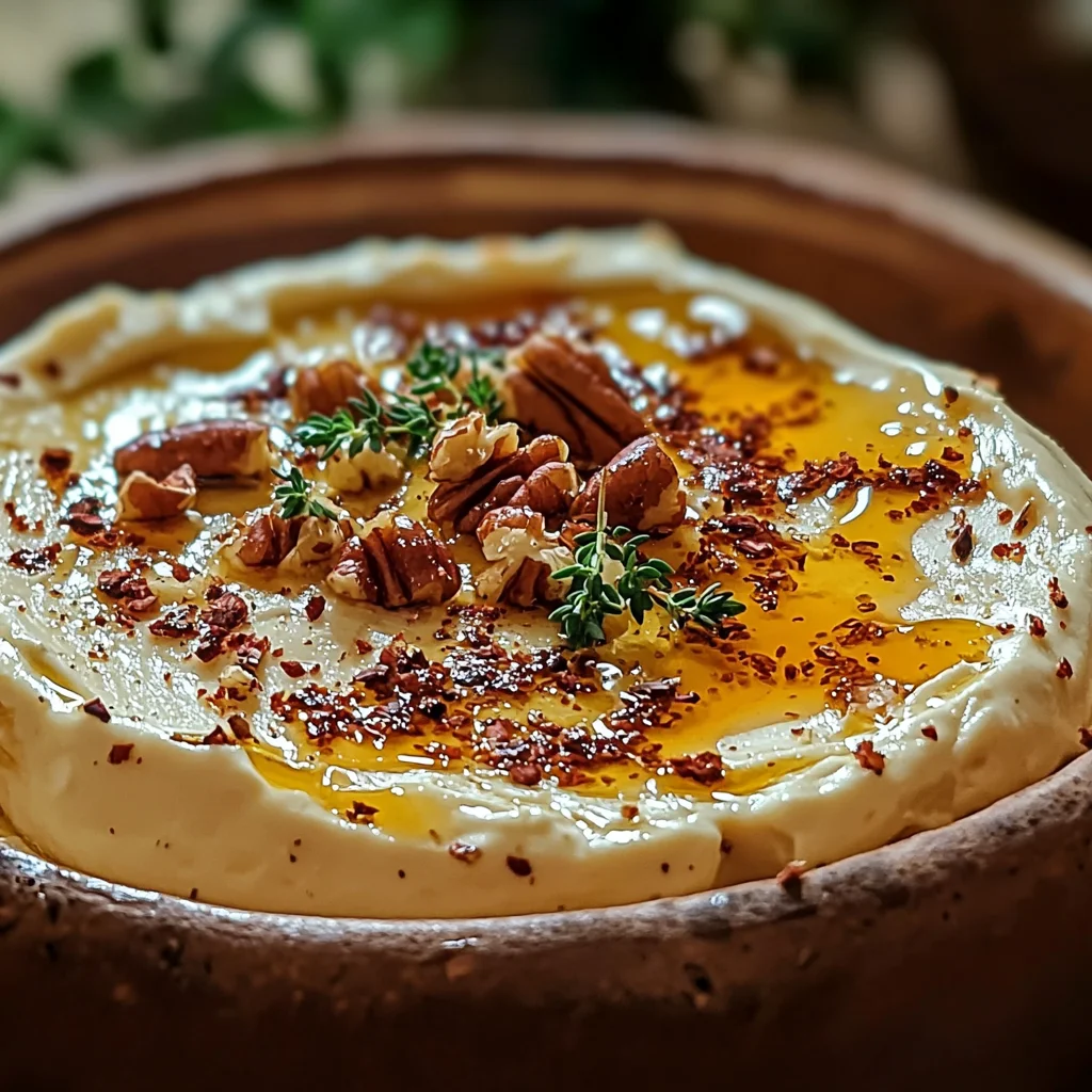 Hot Honey Cheese Dip
