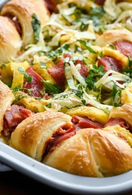 Italian Crescent Roll Sandwich Bake - Easy Party Favorite