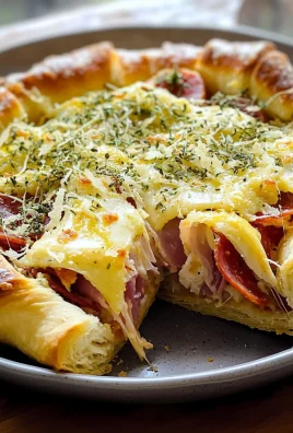 Italian Crescent Roll Sandwich Bake - Easy Party Favorite