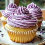 Lavender Earl Grey Tea Cupcakes