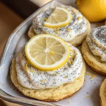 Lemon Poppy Seed Cheesecake Cookies