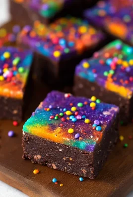 No-Bake Vegan Cosmic Brownies
