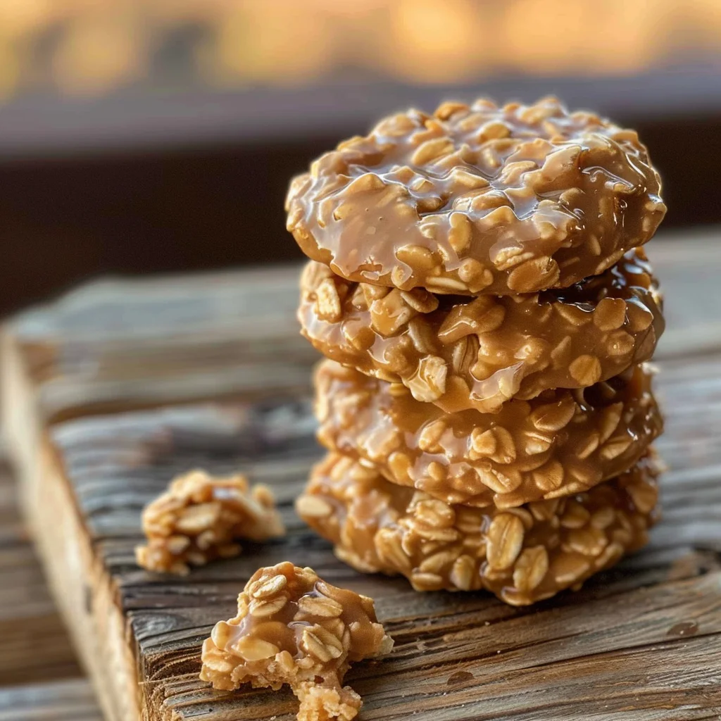 No Bake Cookies with Cookie Butter