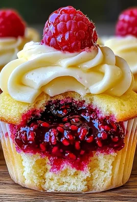 Raspberry Lemon Heaven Cupcakes