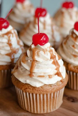 Root Beer Float Cupcakes