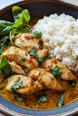 Spiced Coconut Basil Chicken with Rice: A Flavorful Delight