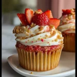 Strawberry Crunch Cupcakes: A Delicious Nostalgic Treat