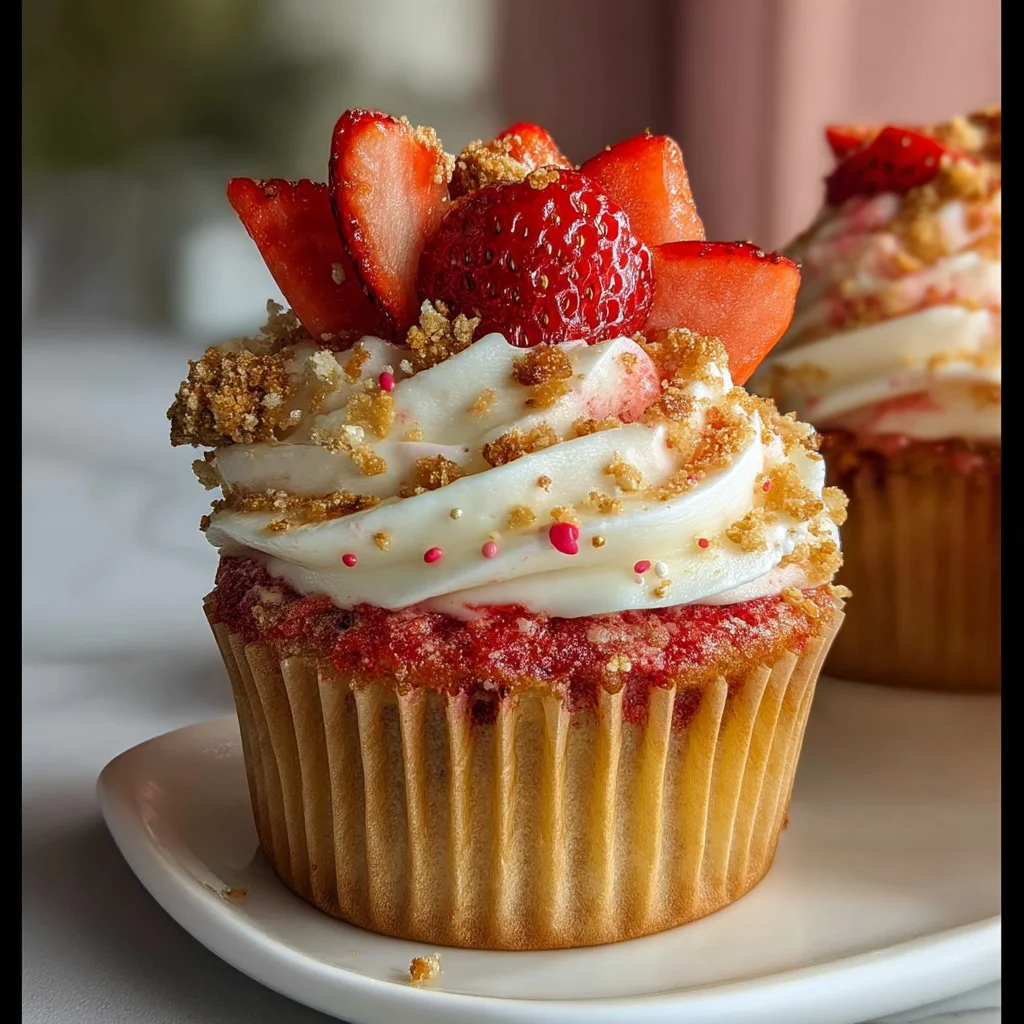 Strawberry Crunch Cupcakes: A Delicious Nostalgic Treat