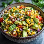 Summer Corn Salad with Avocado