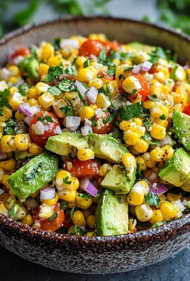 Summer Corn Salad with Avocado