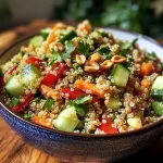 Thai Quinoa Crunch Salad: A Refreshing Healthy Delight!