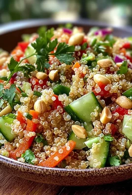 Thai Quinoa Crunch Salad: A Refreshing Healthy Delight!