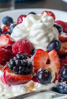 Triple Berry Cheesecake Fruit Salad