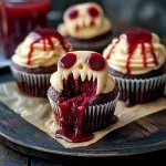 Vampire Bite Halloween Cupcakes: A Spooky Delight with a Deliciously Sinister Twist