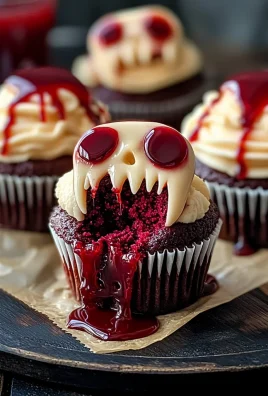 Vampire Bite Halloween Cupcakes: A Spooky Delight with a Deliciously Sinister Twist