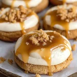 Copycat Crumbl Salted Caramel Cheesecake Cookies